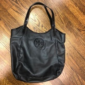 Tory Burch black tote bag